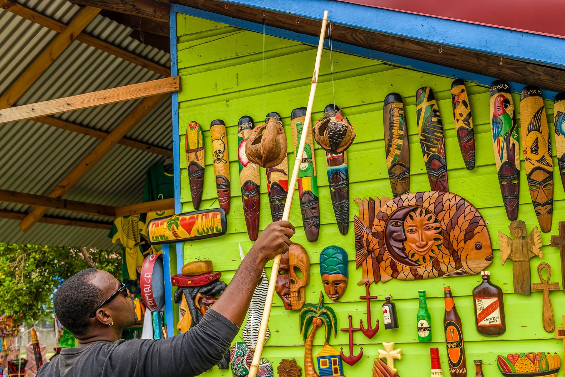 Jamaica Souvenirs Wood Carvings