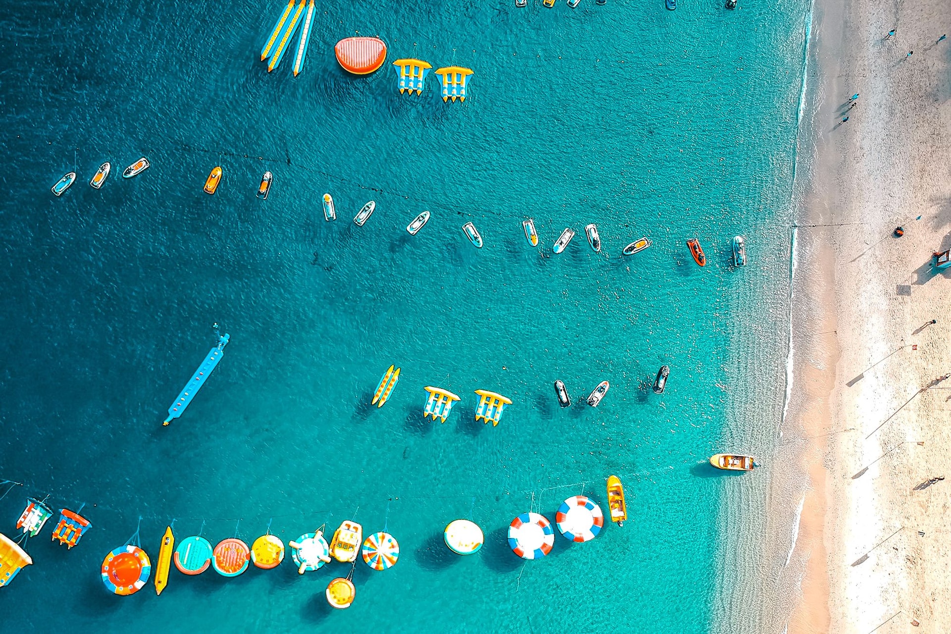 Watersports Aerial Caribbean