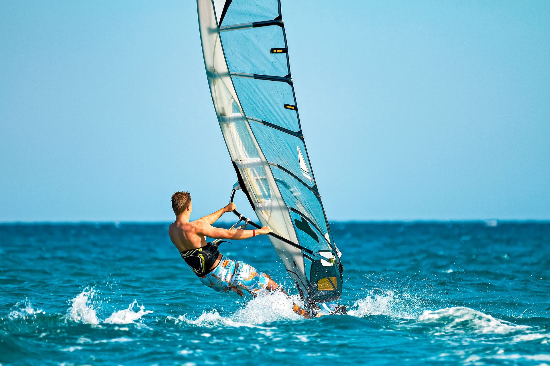 Windsurfing Caribbean Sea