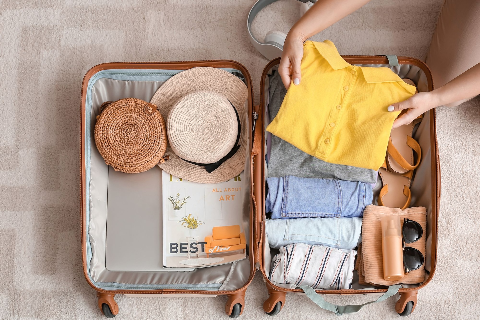 packing for Jamaica vacation