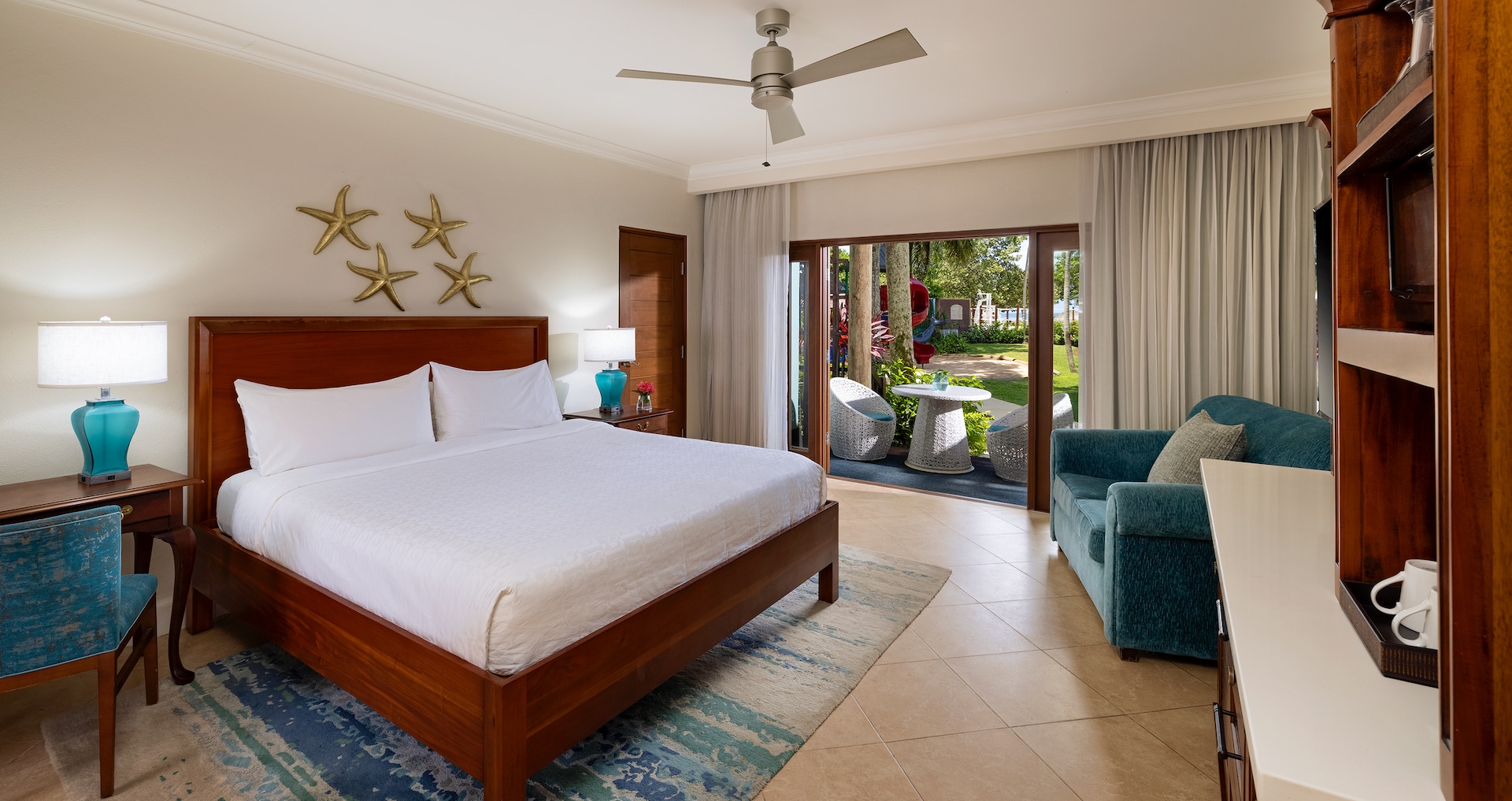 Negril Resort & Spa - Tropical Oceanview Three-Bedroom Walkout Grand Butler Family Suite