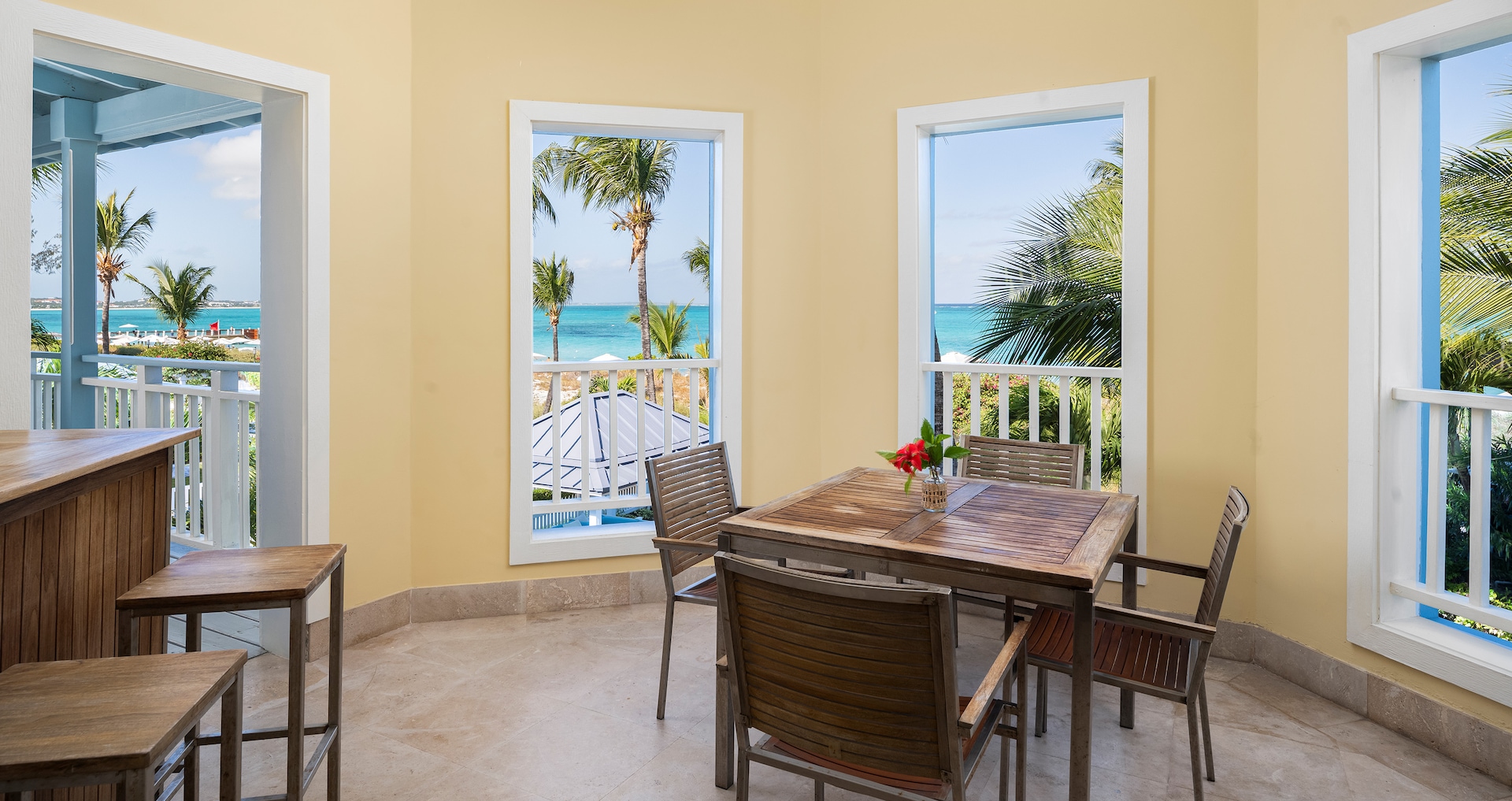 Turks & Caicos Resort & Spa - Key West Beachfront Four Bedroom Butler Villa Residence with Private Pool