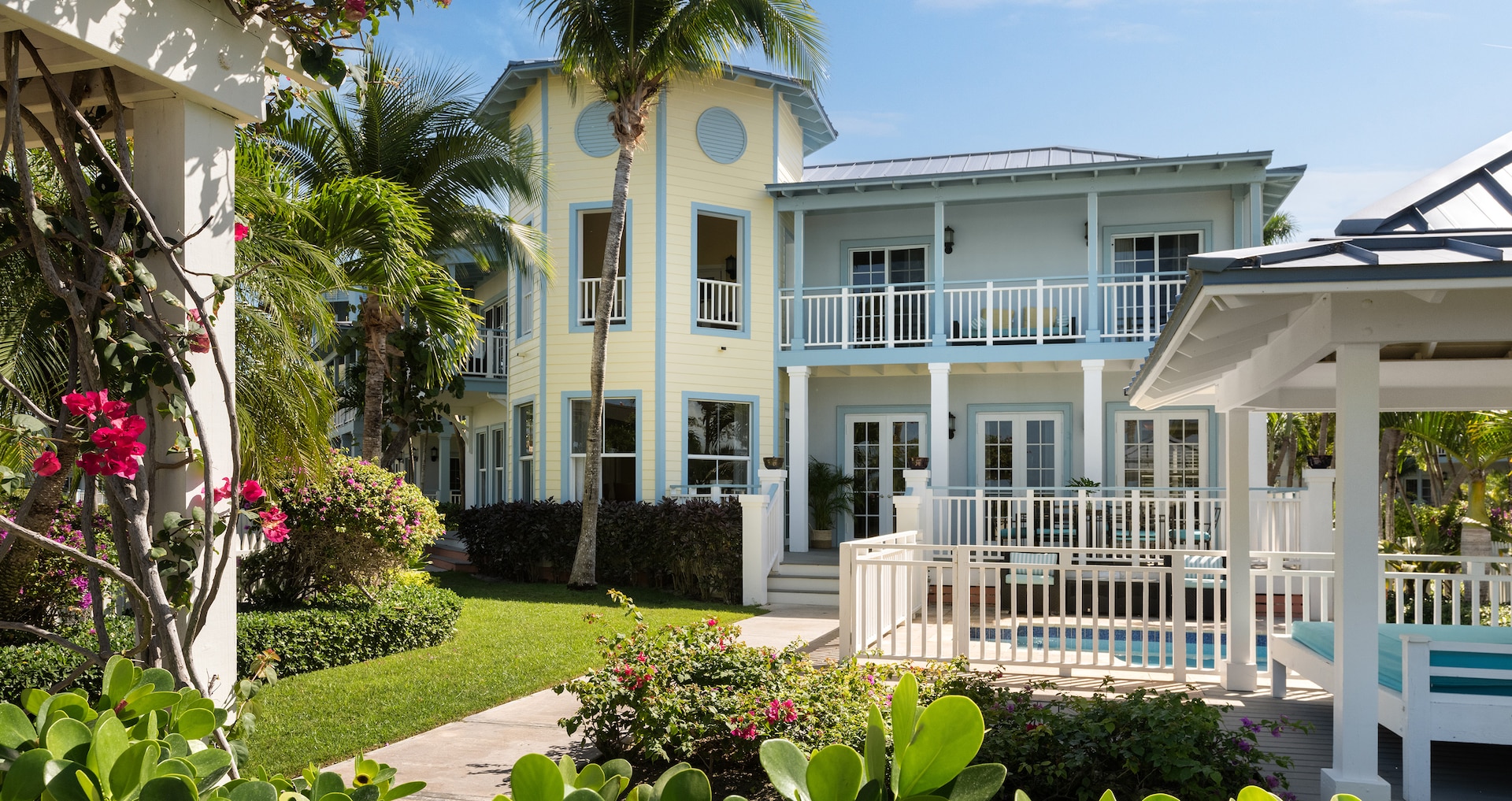 Turks & Caicos Resort & Spa - Key West Beachfront Four Bedroom Butler Villa Residence with Private Pool
