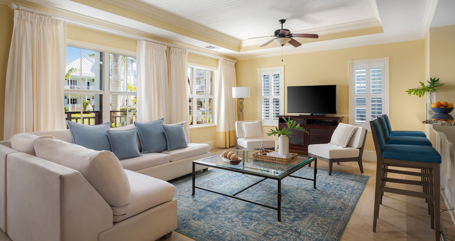 Turks & Caicos Resort & Spa - Key West Oceanview Four Bedroom Butler Villa Residence