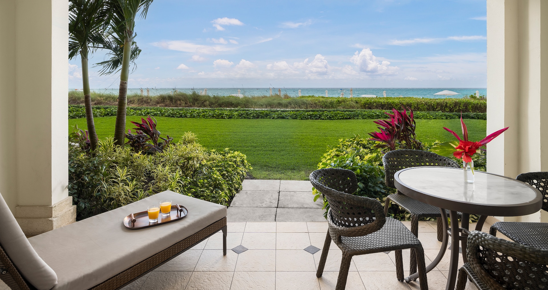 Turks & Caicos Resort & Spa - Italian Oceanfront Walkout Concierge Family Suite with Kids Room