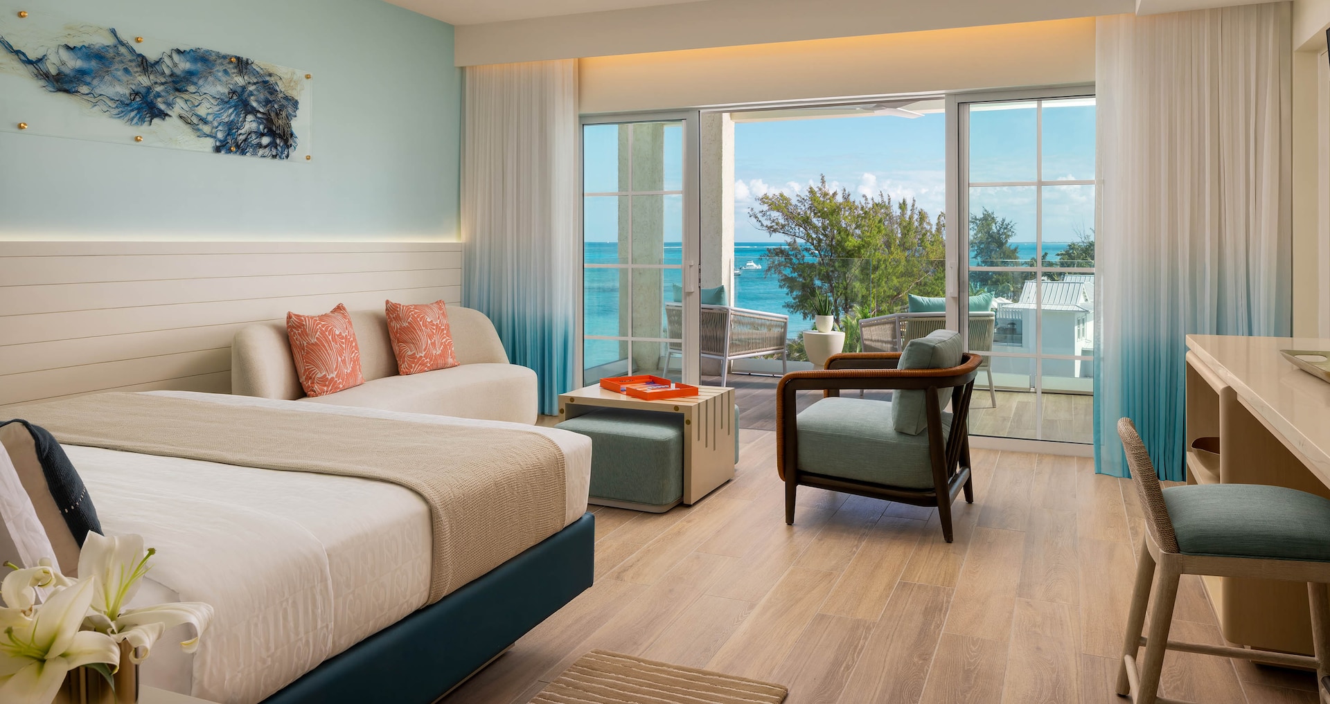 Turks & Caicos Resort & Spa - Treasure Beach Oceanview Two-Story 3-Bedroom Butler Suite