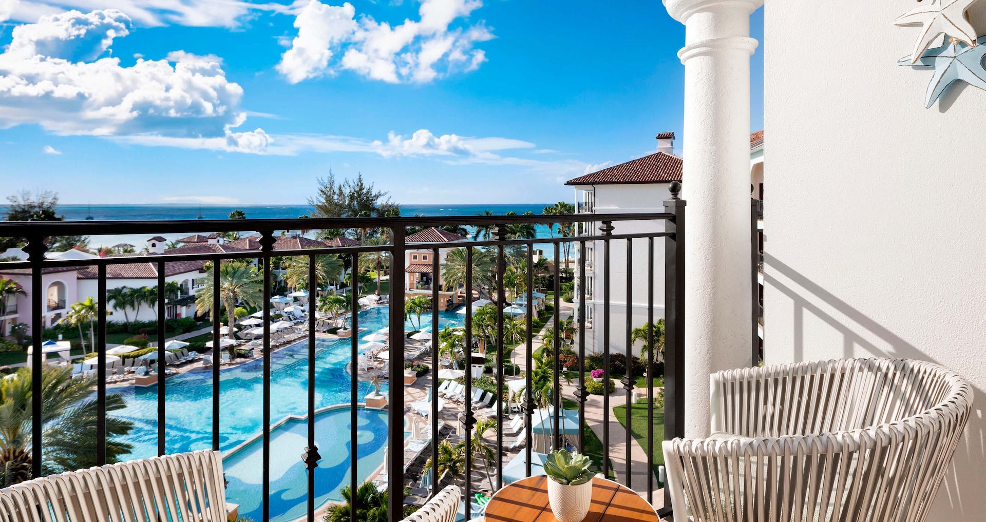 Turks & Caicos Resort & Spa - Italian Penthouse Oceanview Concierge Family Suite with Kids Room