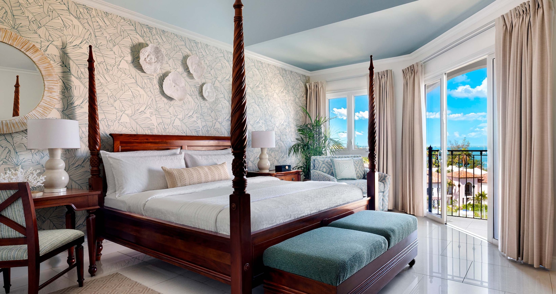 Turks & Caicos Resort & Spa - Italian Penthouse Oceanview Concierge Family Suite with Kids Room