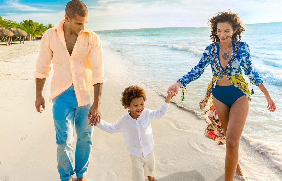 Beach and Family