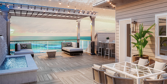 all-new beachfront villas