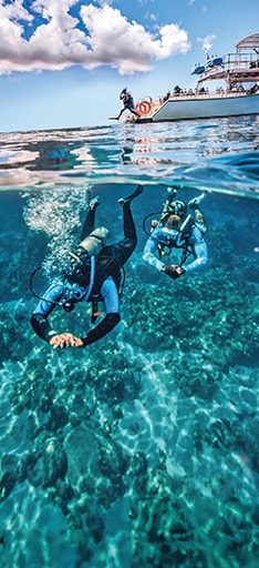 scuba diving