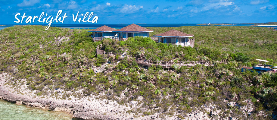 Starlight Villa — tree-house style villa exterior on the ridge