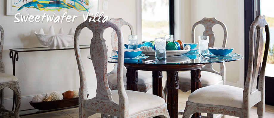 Sweetwater Villa — covered veranda with northerly breeze