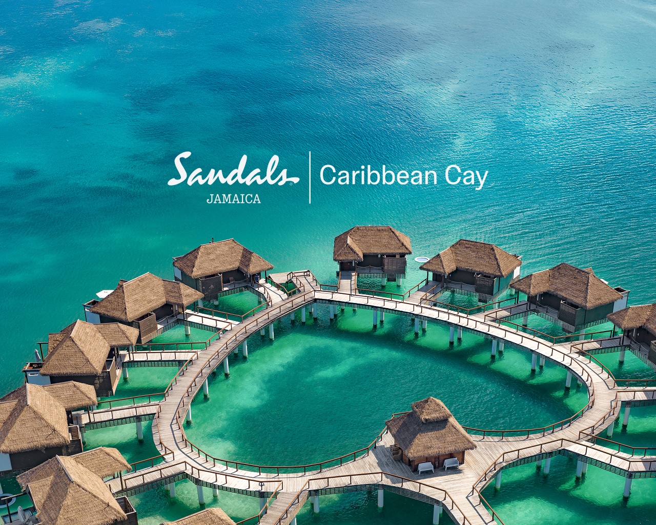 Sandals Jamaica Caribbean Cay — official resort photograph