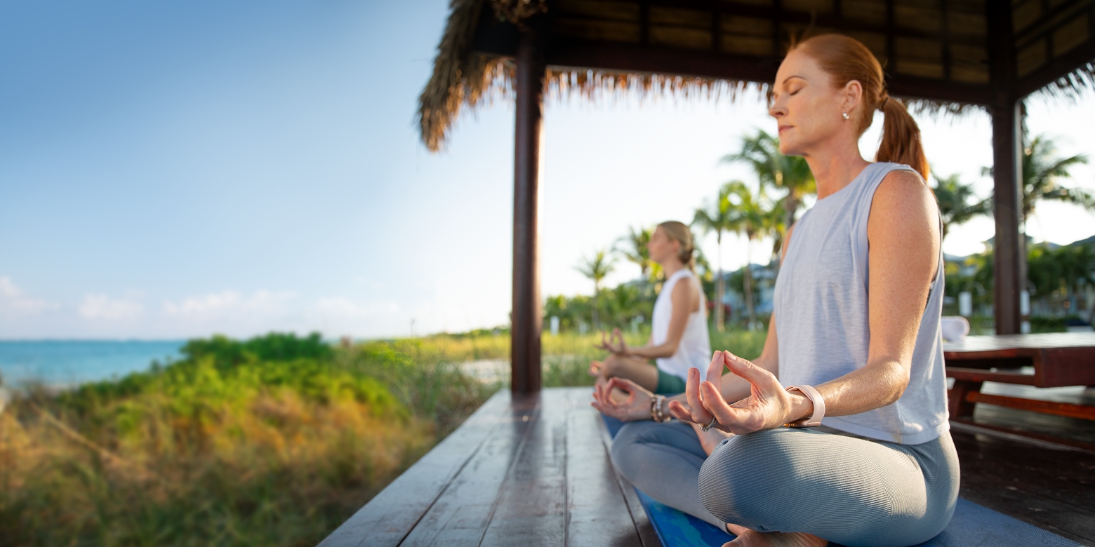 Yoga session