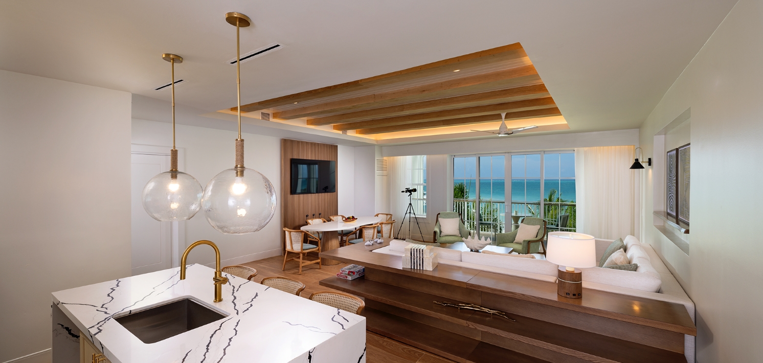 penthouse suite with ocean view