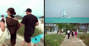Real Housewives of Orange County's Heather Dubrow Vacations at Beaches Turks & Caicos