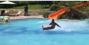 Beaches Ocho Rios Team Member Stars In Viral Waterslide Video