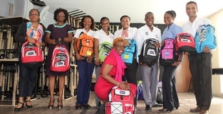 Gordon “Butch” Stewart Pledges EC$150,000  to Barbuda’s Children