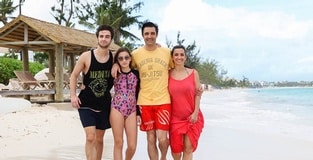 Sex and the City Movie Star, Gilles Marini, Soaks Up Some Sun at Beaches Turks & Caicos