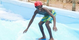 Stranger Things Netflix Star, Caleb McLaughlin, Vacations at Beaches Turks & Caicos