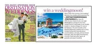 Destination Weddings & Honeymoons Magazine Giveaway
