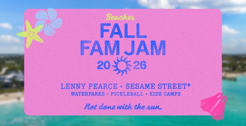 Lenny Pearce Steps Into the Headliner Spot at Beaches® Resorts’ Fall Fam Jam 2026