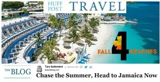Huffington Post Recommends Chasing the Summer at Beaches Ocho Rios