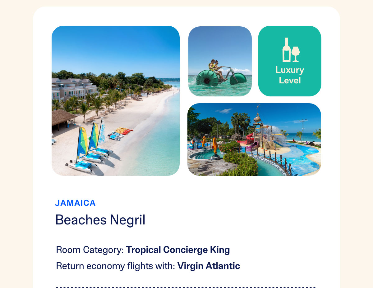Beaches Negril, Jamaica