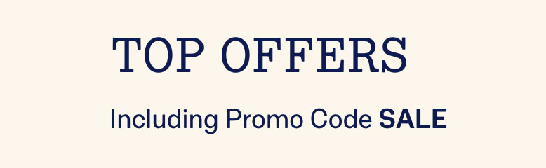 Top Offers Including Promo Code SALE