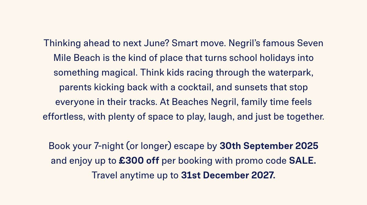 Thinking ahead to next June? Smart move.