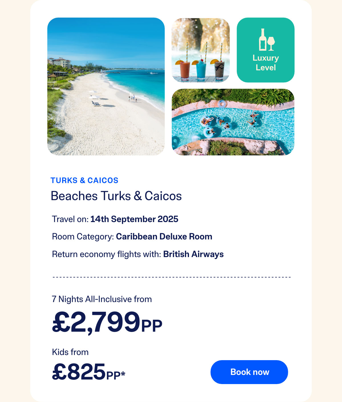 Beaches Turks and Caicos | Book Now