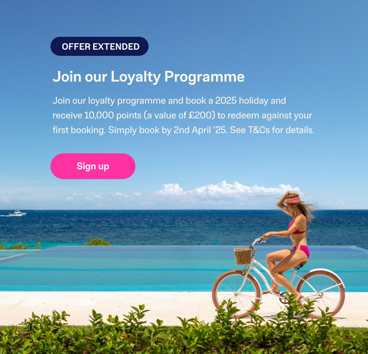 Join our Loyalty Programme | Sign up