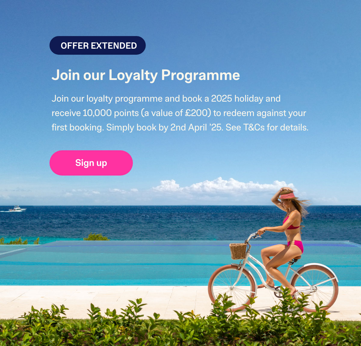 Join our Loyalty Programme | Sign up