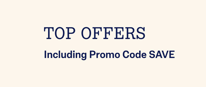 Top Offers Including Promo Code SAVE
