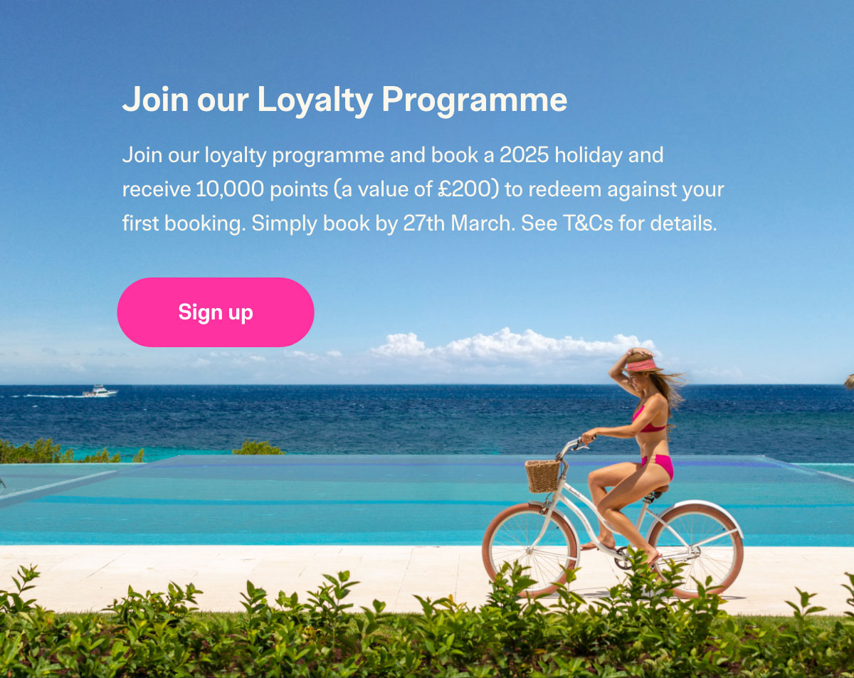 Join our Loyalty Programme | Sign up