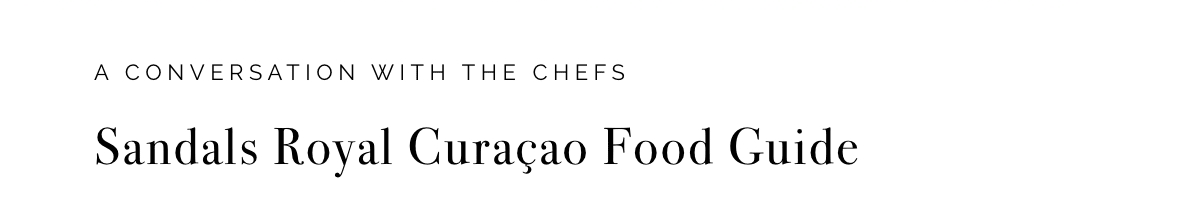 Conversation With The Chefs