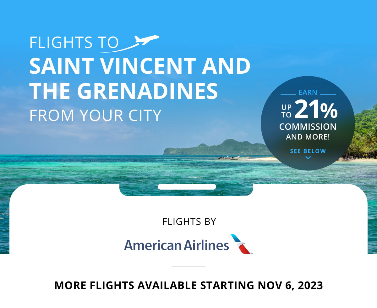 Flights To Saint Vincent And The Grenadines From Your City