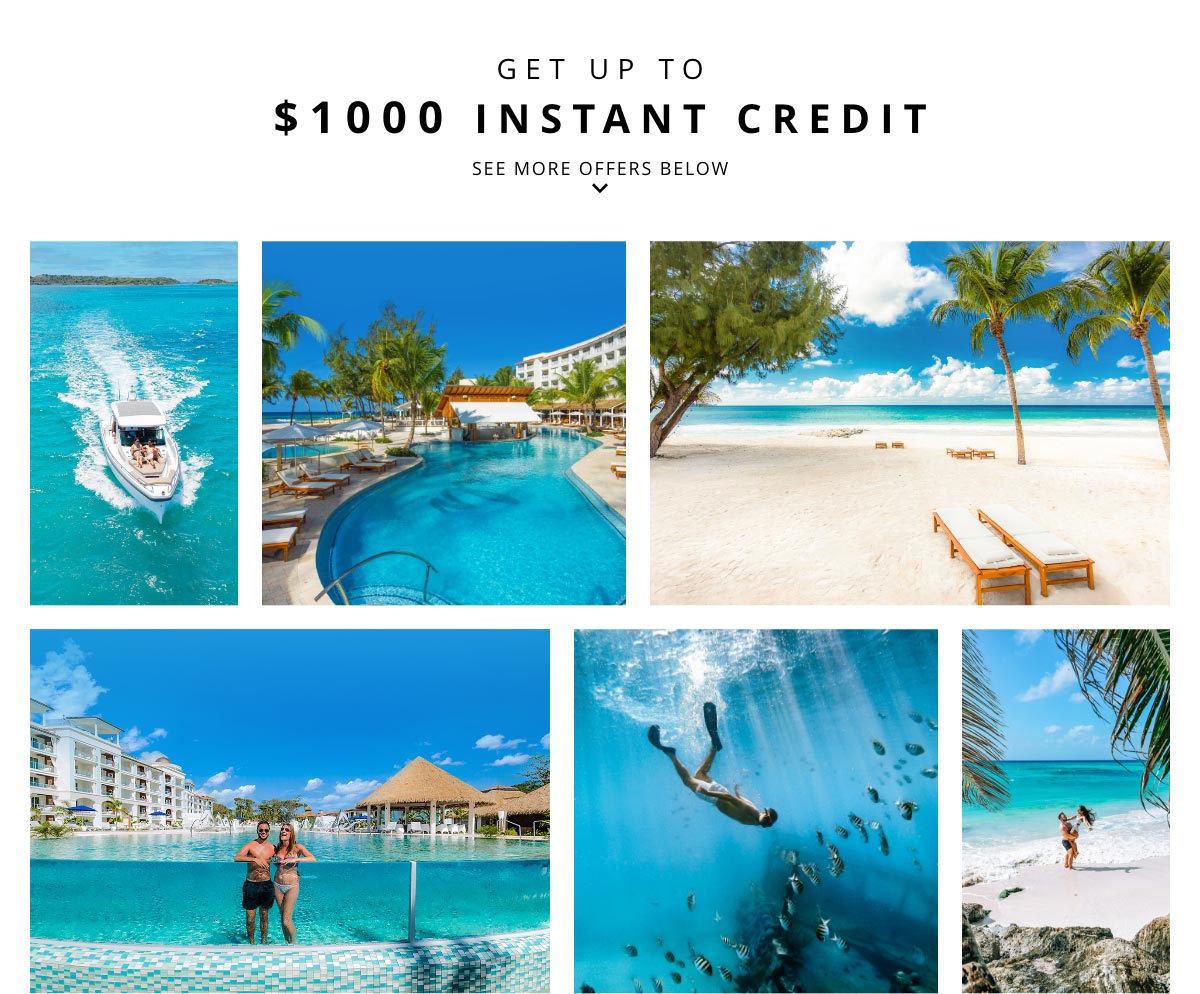 Sandals Barbados Instant Credit