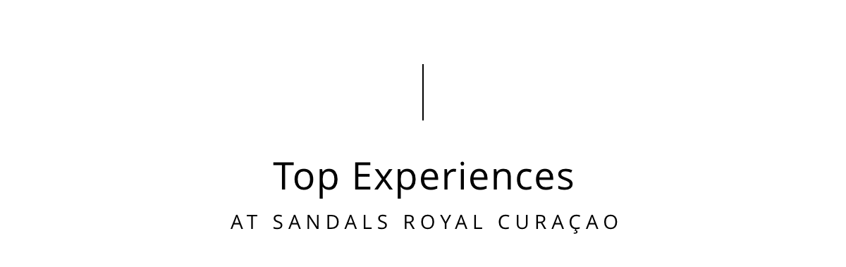 Top Experiences at Sandals Royal Curacao