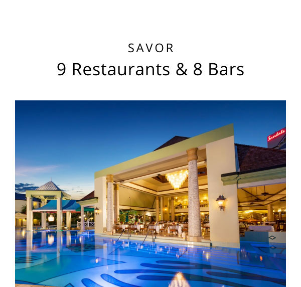 9 Restaurants And 8 Bars