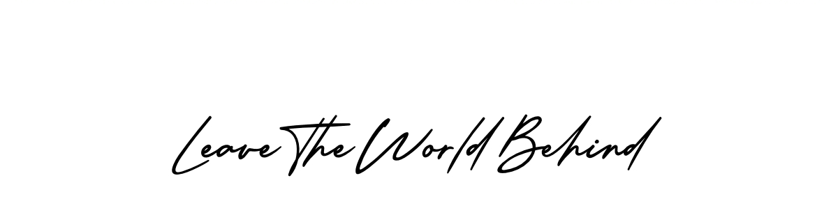 Leave The World Behind