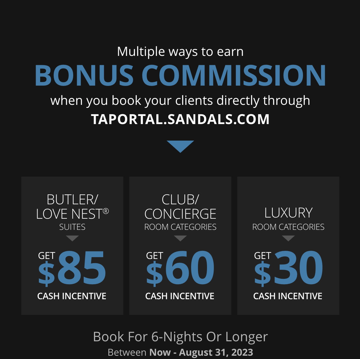Extras Cash Incentive Offer