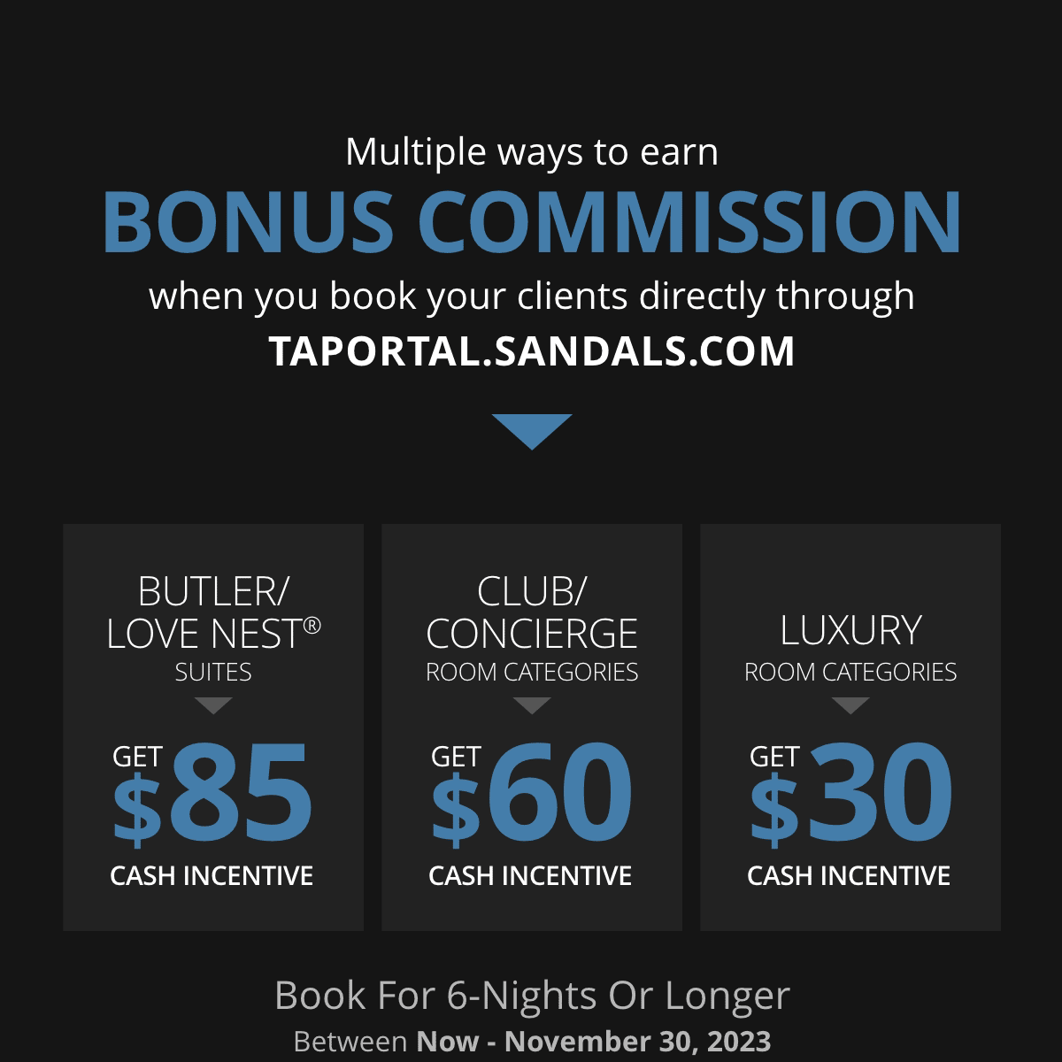 Extras Cash Incentive Offer