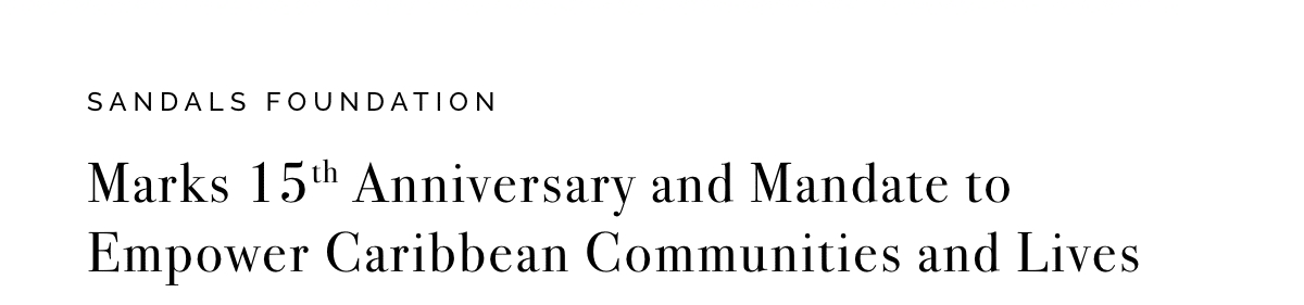 Marks 15 Anniversary And Mandate To Empower