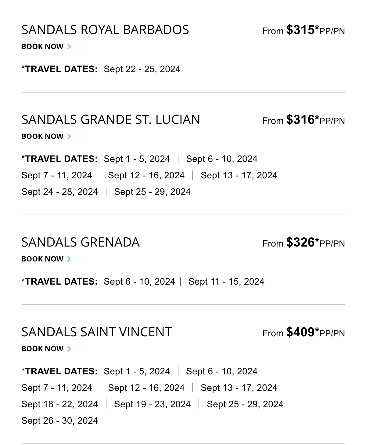 Select Travel Dates