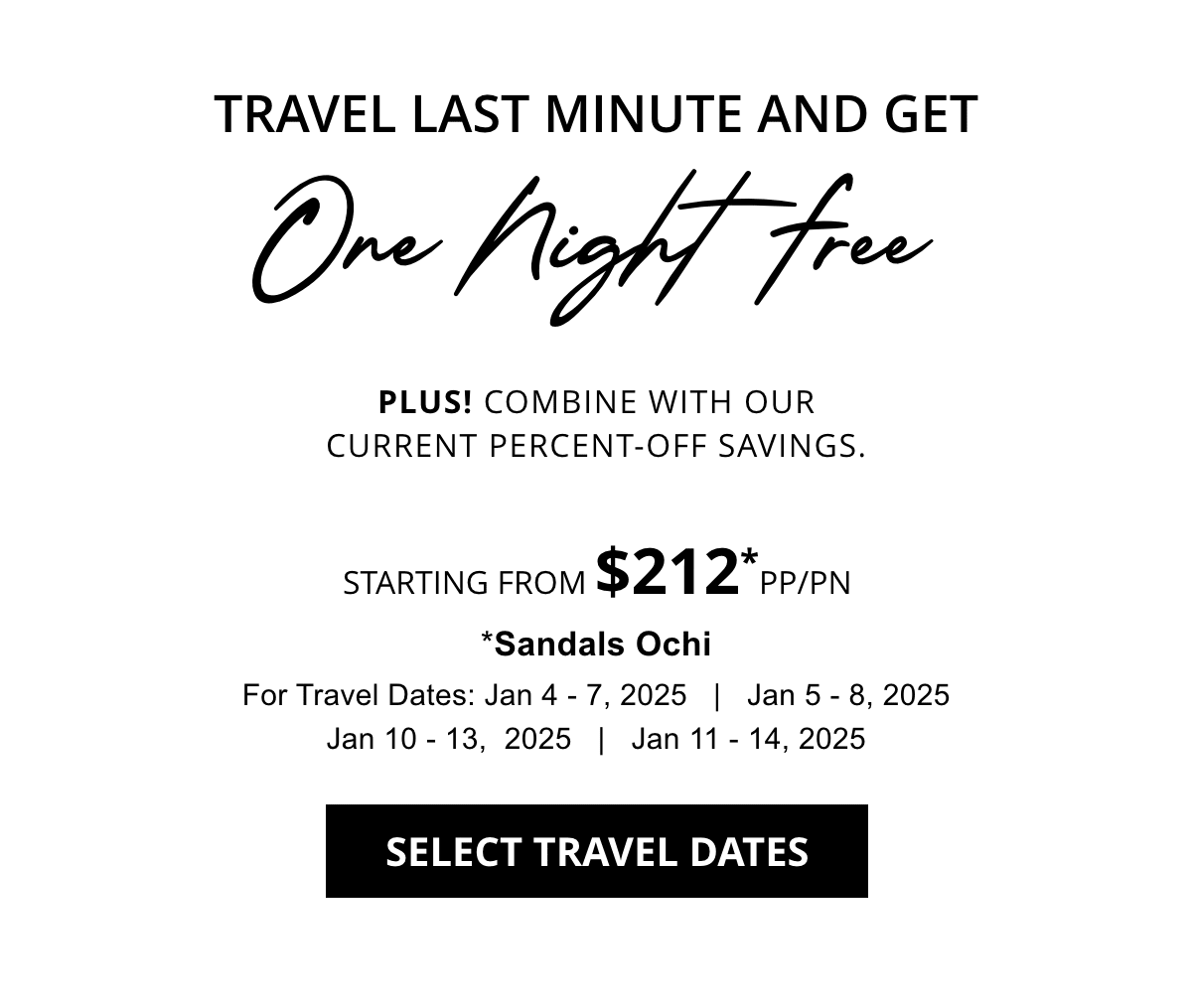 Select Travel Dates