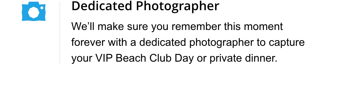 Dedicated Photographer
