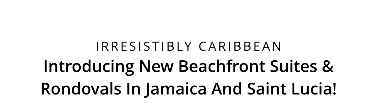 Introducing New Beachfront Suite