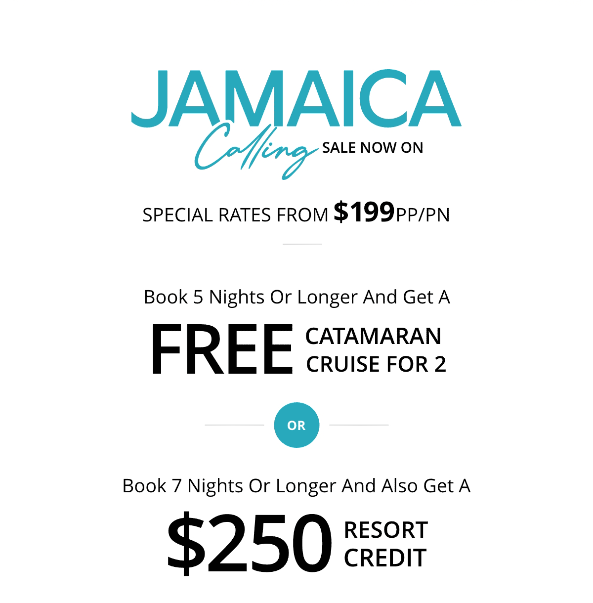 Jamaica Calling Sale
